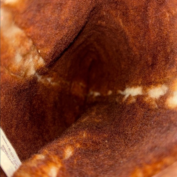 Sofft Genuine Suede Leather Shearling Tall Boots Heels Comfort Fall Size 10 - Picture 7 of 8